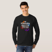 私のワイマラーウィンク時々ラナーのWeim犬 Tシャツ (正面フル)
