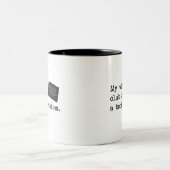 私のワインクラブに本問題があります ツートーンマグカップ (中央)