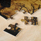 私のワタリガラスのパズル ジグソーパズル (側面)