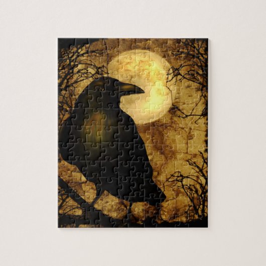 私のワタリガラスのパズル ジグソーパズル (縦)