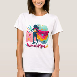 私のワンダーママ Tシャツ