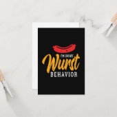 私のワーストなオクトーバーフェストでの行動 カード (正面/裏面インサイチュ)