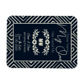 私の一匹は部族のアフリカの磁石を見結婚つけたよ マグネット (横)