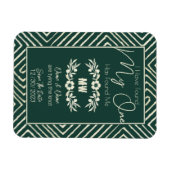 私の一匹は部族のアフリカの磁石を見結婚つけたよ マグネット (横)