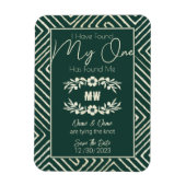 私の一匹は部族のアフリカの磁石を見結婚つけたよ マグネット (縦)