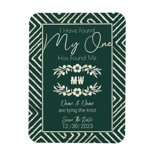 私の一匹は部族のアフリカの磁石を見結婚つけたよ マグネット (縦)