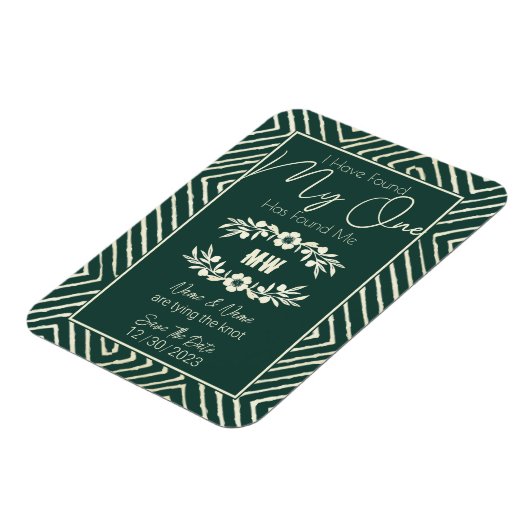 私の一匹は部族のアフリカの磁石を見結婚つけたよ マグネット (左側)