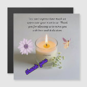 私の一日を明るくしてくれてありがとう (正面/裏面)