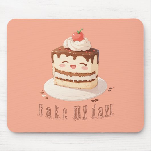 私の一日を焼け！ マウスパッド (正面)