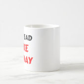 私の一日を過ごす コーヒーマグカップ (中央)