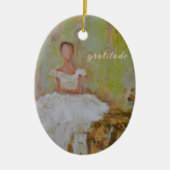 私の一言 セラミックオーナメント (正面)