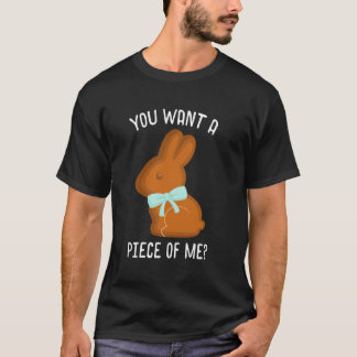 私の一部が欲しいウサギ ハッピーイースターエッグハント Tシャツ