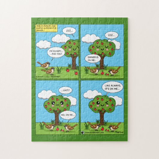 私の上に…漫画 ジグソーパズル (縦)