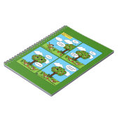 私の上に…漫画 ノートブック (左側)