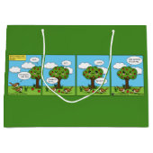 私の上に…漫画 ラージペーパーバッグ (正面)