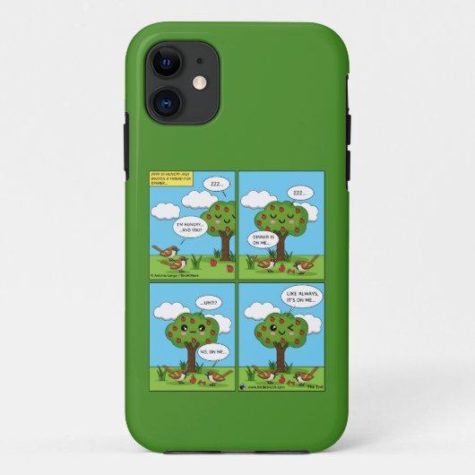 私の上に…漫画 Case-Mate iPhoneケース (裏面)