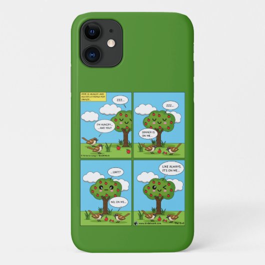 私の上に…漫画 Case-Mate iPhoneケース (裏面)