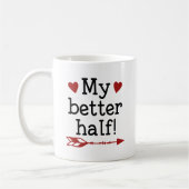 私の上半身 コーヒーマグカップ (左)