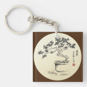 私の下気にに キーホルダー (正面)