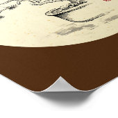 私の下 – ア気にートプリント ポスター (角)