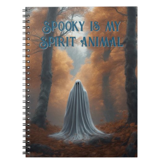 私の不気味霊性動物 ノートブック (正面)