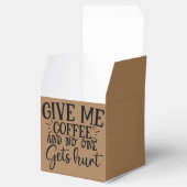 私の与えコーヒーと誰も傷つけない フェイバーボックス (オープン)