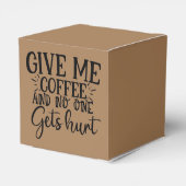 私の与えコーヒーと誰も傷つけない フェイバーボックス (裏面サイド)