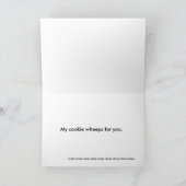 私の与えハートあいさつカード シーズンカード (内部)