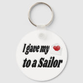 私の与えハートは船員に キーホルダー (正面)