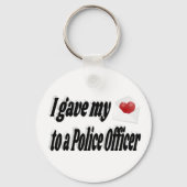 私の与えハートは警察官に キーホルダー (裏面)