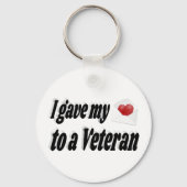 私の与えハートは退役軍人に キーホルダー (裏面)