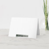 私の与えハートグリーティングカード シーズンカード (裏面)