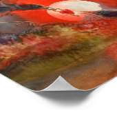 私の与えハート ポスター (角)