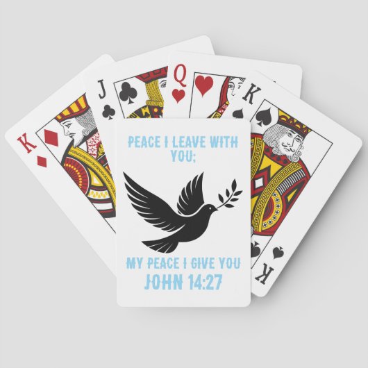 私の与え平和はあなたに トランプ (裏面)