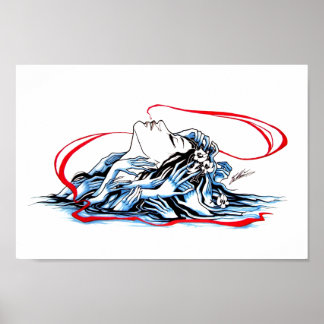 私の与え水量 ポスター