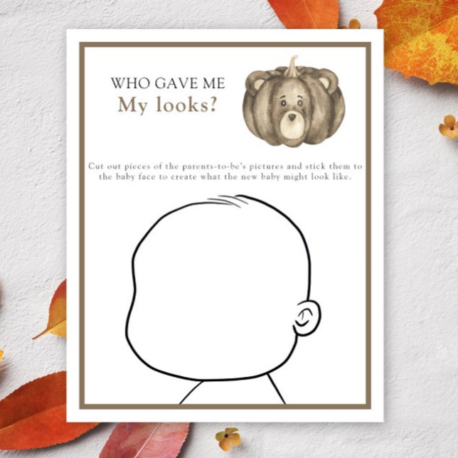 私の与え見た目の赤ん坊のシャワーのゲーム (クリエイターアップロード済み)