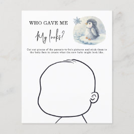 私の与え見た目は？ – かわいいペンギン