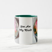 私の世界です ツートーンマグカップ (中央)