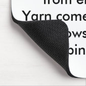 私の世界では猫から来糸が…… マウスパッド (コーナー)