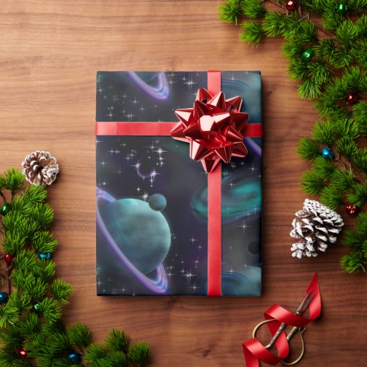 私の世界のラッピング紙へようこそ ラッピングペーパー (クリスマスギフト)