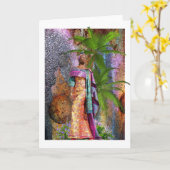 私の世界の色 カード (黄色い花)