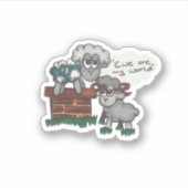 私の世界は私たち シール (正面)