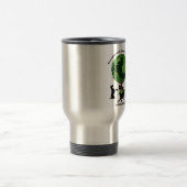 私の世界は私のグレートデーンのまわりで回転します トラベルマグ (中央)