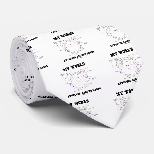 私の世界はKrebs (エネルギー周期)のまわりで回転します ネクタイ (ロール)