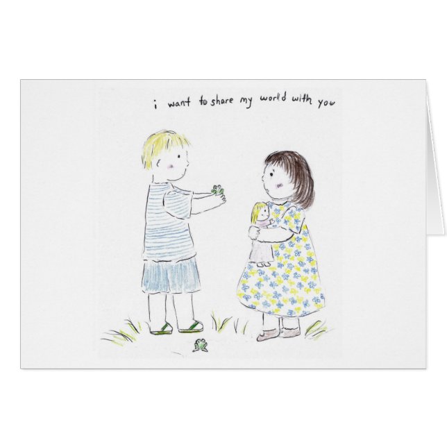 私の世界を共有して下さい (正面横)