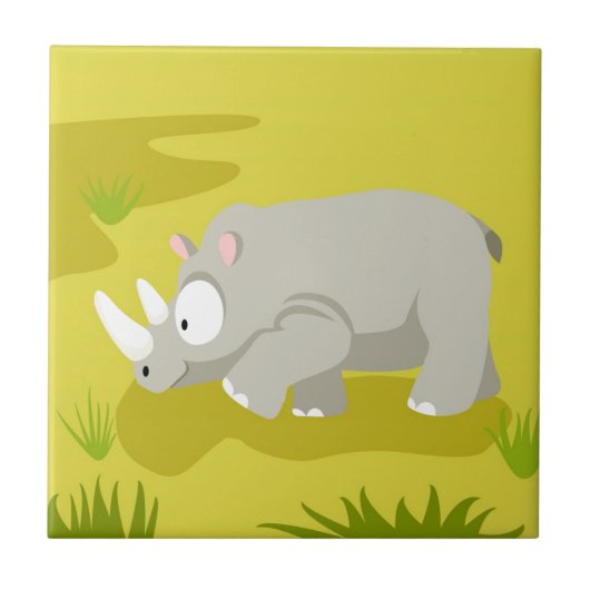 私の世界動物のserieからのサイ タイル (正面)