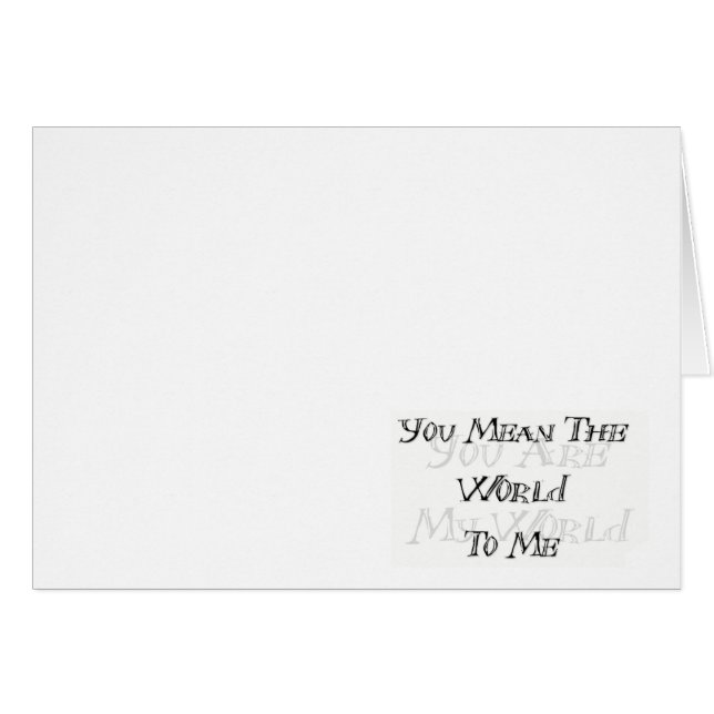 私の世界 (正面横)