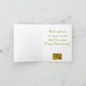 "私の世界" /ANNIVERSARY CARD/CELOSIAを明るくします カード (内部)