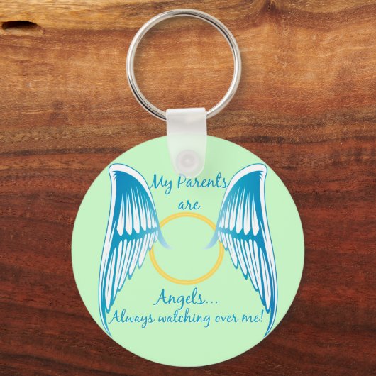 私の両親は天使 キーホルダー (正面)