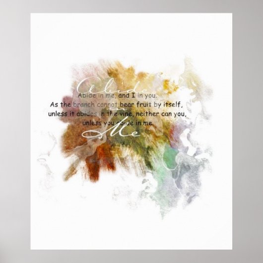 私の中に留まる ポスター (正面)